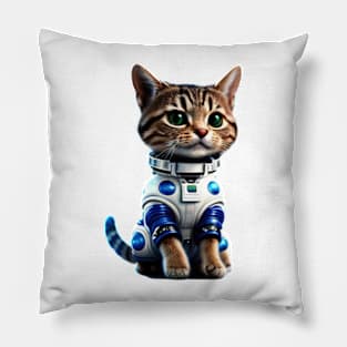 astronaut cat Pillow