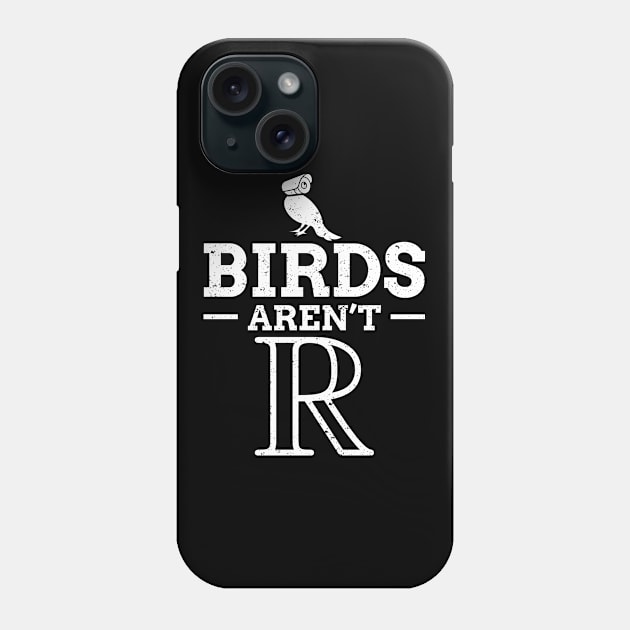 Bird Drone If it flies it spies Birds aren't real Phone Case by IngeniousMerch