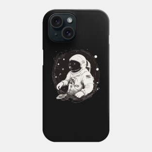 Journey to the moon, Sci Fi Phone Case