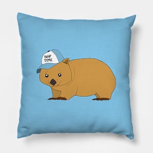 Wombat - nap time Pillow