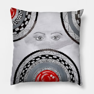 Mandala - eyes Pillow