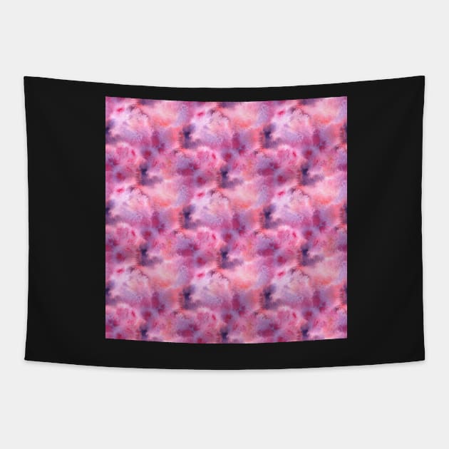 Pink clouds Tapestry by krinichnaya