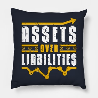 Accountant Accounting student financial graduate gift present Pillow