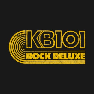 KB101 Rock Deluxe / 80s Portland Rock Radio Station T-Shirt