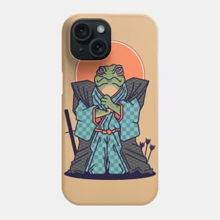 Samurai Frog Phone Case