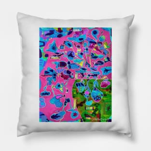 Wild Flower Words Pillow