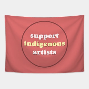 Support Indigenous Artists - Native Art Tapestry