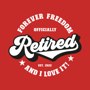 Retirement college sports logo T-Shirt