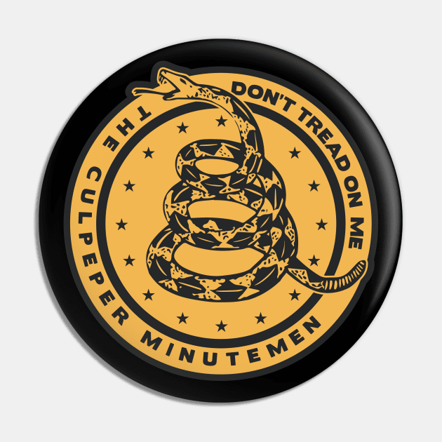 Don't Tread on me Pin by stayfrostybro