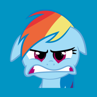 Angry Rainbow Dash T-Shirt