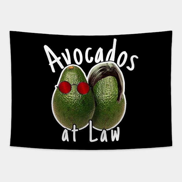 Avocados at Law Tapestry by Sara's Swag