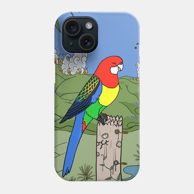 Parrot Phone Case by wanungara