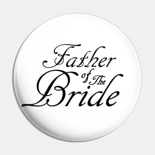 Father Of The Bride Wedding Accessories Pin