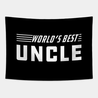 Uncle - World's best uncle Tapestry