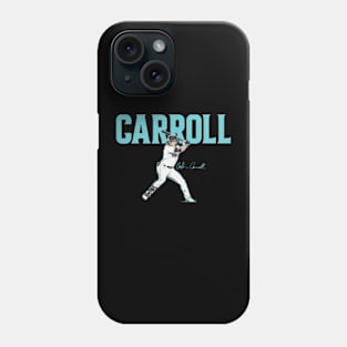 Corbin Carroll Slugger Swing Phone Case