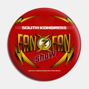 Fan X Fan Show Flash Lightning Design Pin