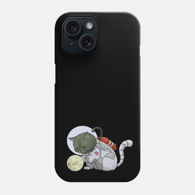 Catstronaught Phone Case by Nick Maskell Designs