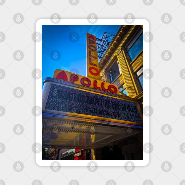 Apollo Theater Harlem Manhattan NYC Magnet by eleonoraingrid