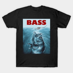 The Bass Are Calling Largemouth Fishing Quote T-Shirt