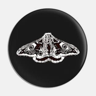 Moth sticker vintage Pin