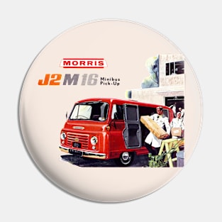 1960s MORRIS VAN - advert Pin