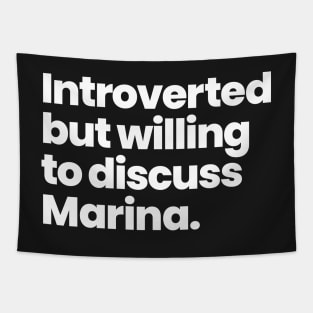 Introverted but willing to discuss Marina - Station 19 Tapestry