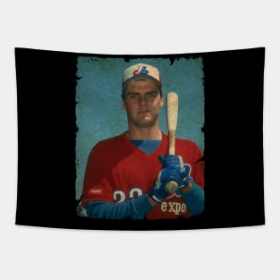 Larry Walker in Montreal Expos Tapestry