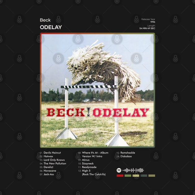 Beck - Odelay Tracklist Album by 80sRetro