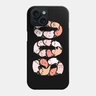 Boo a cute halloween ghosts Phone Case