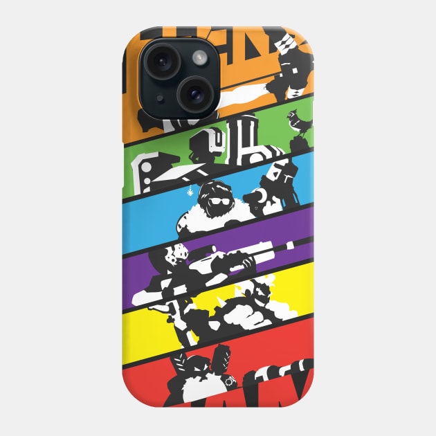 Heroes: Defense Team Phone Case by Coconut