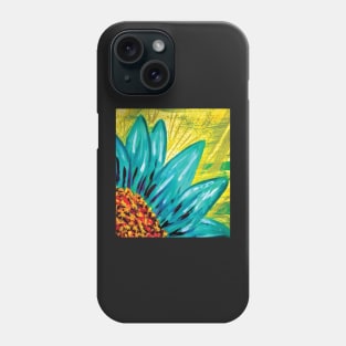 Sunflower Acrylic Painting Phone Case