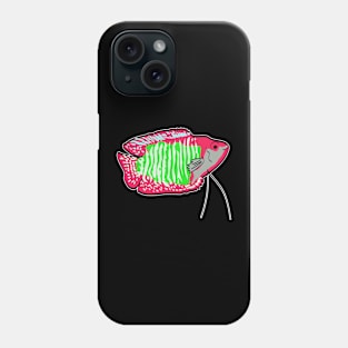 FISH GOURAMI DWARF Phone Case