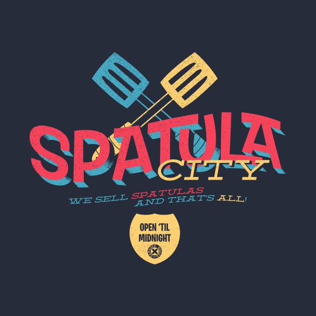 Spatula City Uhf TShirt TeePublic