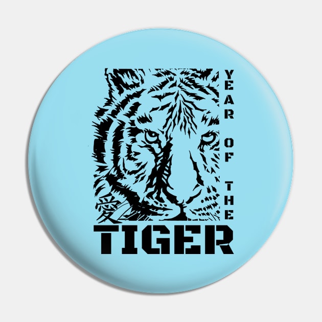 year of the tiger Pin by Leap Arts