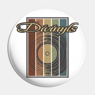 Divinyls Vynil Silhouette Pin