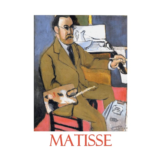 Self Portrait (1918) by Henri Matisse by Naves