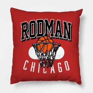 Vintage 90's Chicago Basketball Rod Pillow