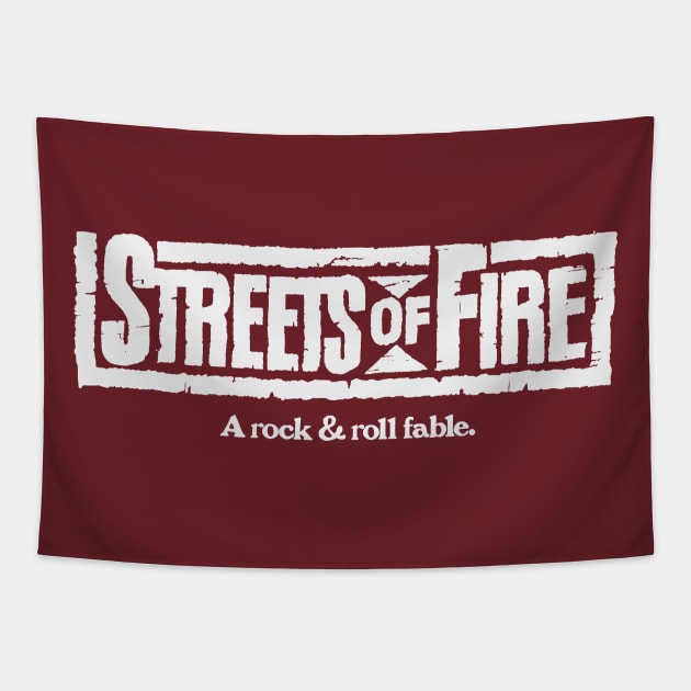 Streets of Fire - A Rock & Roll Fable Tapestry by DCMiller01