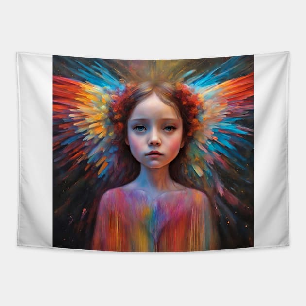Sweet angel Tapestry by bogfl