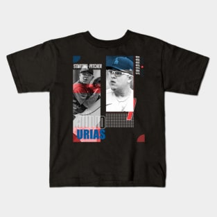 Julio Urias Sketch Youth T-Shirt