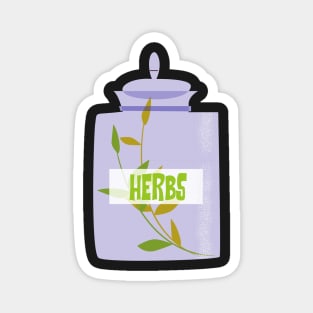 Herbs Jar | Cute Magnet