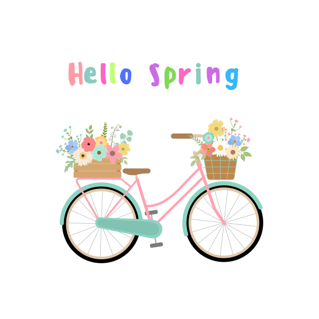 Hello spring by Pinky Rachelle 