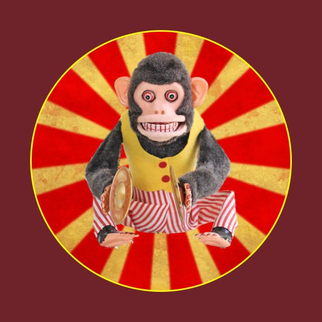 Psychedelic Monkey Fun by atomicsnackbar