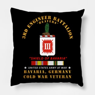 COA - 3rd Engineer Bn - Bavaria, Germany COLD War w COLD SVC Pillow