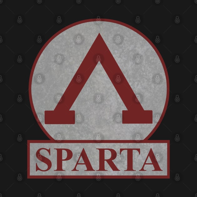 Ancient Sparta Lambda Symbol of the Spartans by AgemaApparel
