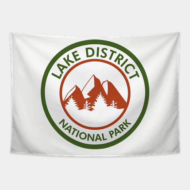 Lake District National Park Tapestry by esskay1000