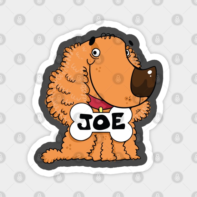 Cocker spaniel dog Joe Magnet by Teeject