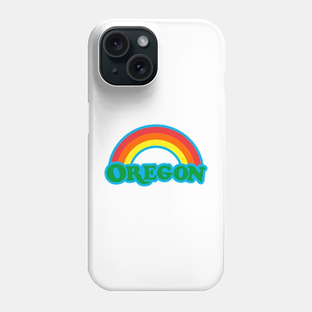 Rainbow Oregon Phone Case by TaterSkinz