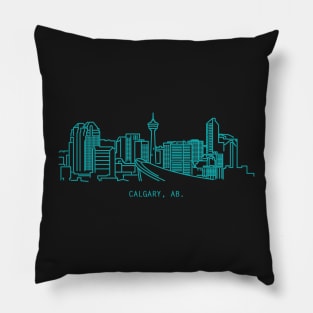 Early 2000's Calgary skyline. Pillow