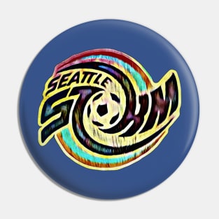 Seattle Storm Soccer Pin